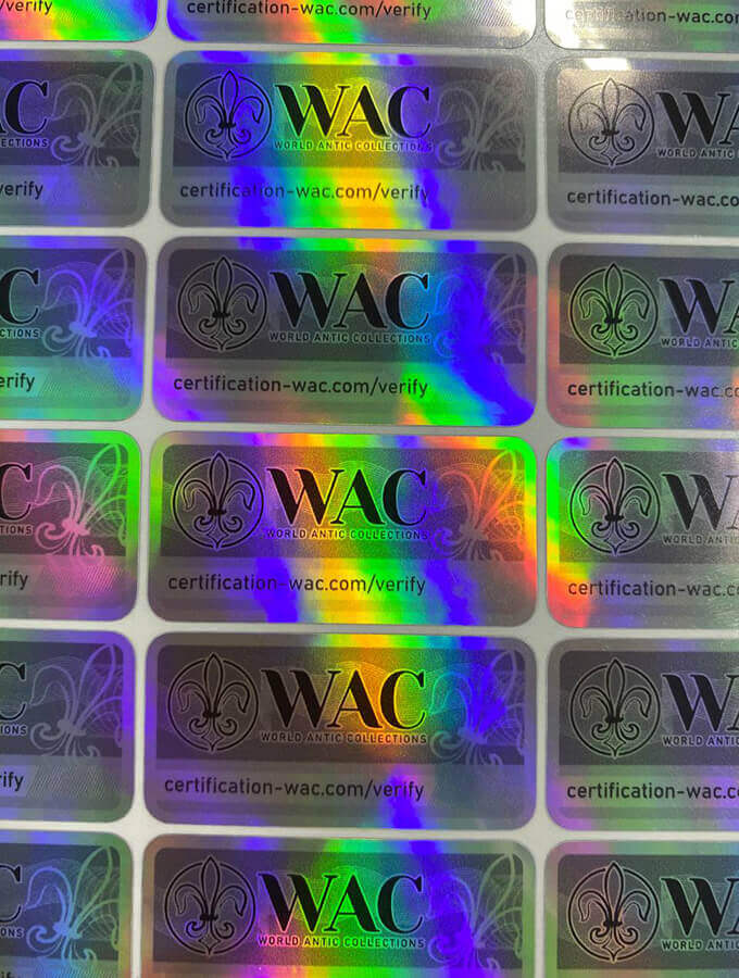 Гологрофічні стікери